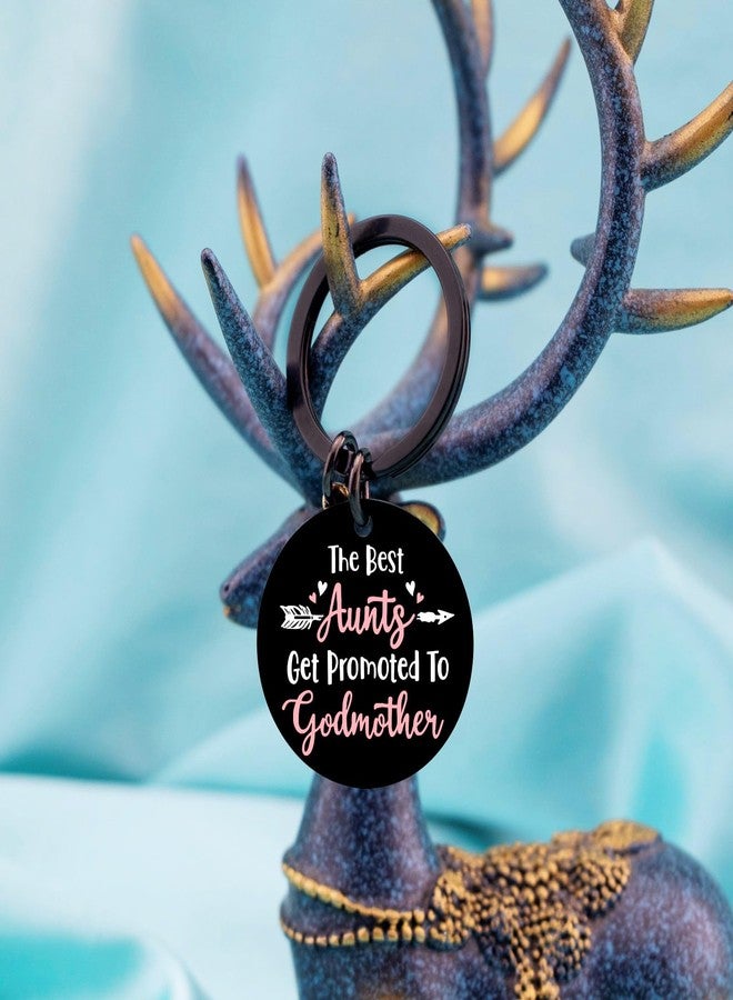 Aisity Godmother Gift Keychain for Women Godmother Proposal Gift Christian Baptism Gifts for Women God Mother Cute Pregnancy Baby Announcement Present Christmas Stocking Stuffers - Image 5